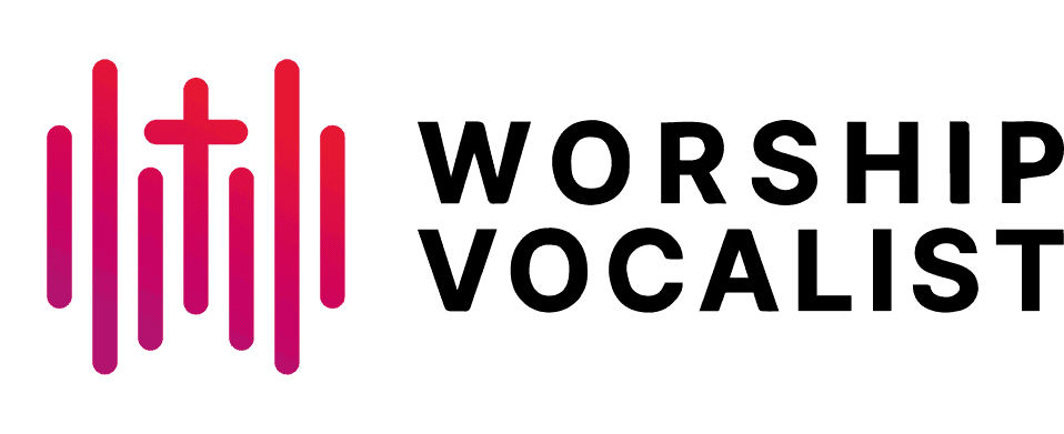 The worship vocalist logo.